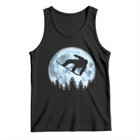 Snowboard Moon Snowboarding Winter Sports Tank Top - Wonder Print Shop