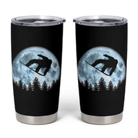Snowboard Moon Snowboarding Winter Sports Tumbler Cup - Wonder Print Shop