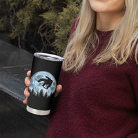 Snowboard Moon Snowboarding Winter Sports Tumbler Cup - Wonder Print Shop