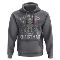 Funny Believe In The Magic Of Christmas Hoodie Xmas Skeleton - Wonder Print Shop