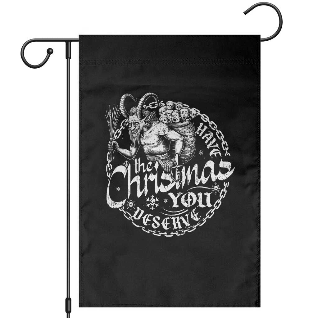 Nordic Christmas Krampus Garden Flag Have The Christmas You Deserve Horror Xmas - Wonder Print Shop