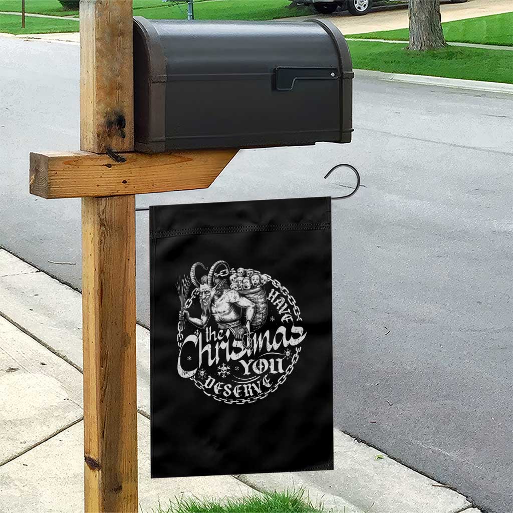 Nordic Christmas Krampus Garden Flag Have The Christmas You Deserve Horror Xmas - Wonder Print Shop