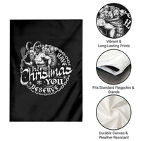 Nordic Christmas Krampus Garden Flag Have The Christmas You Deserve Horror Xmas - Wonder Print Shop