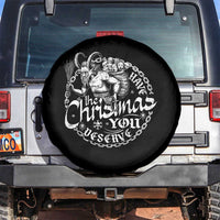 Nordic Christmas Krampus Spare Tire Cover Have The Christmas You Deserve Horror Xmas - Wonder Print Shop