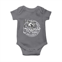Nordic Christmas Krampus Baby Onesie Have The Christmas You Deserve Horror Xmas - Wonder Print Shop