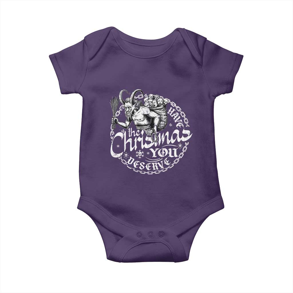 Nordic Christmas Krampus Baby Onesie Have The Christmas You Deserve Horror Xmas - Wonder Print Shop