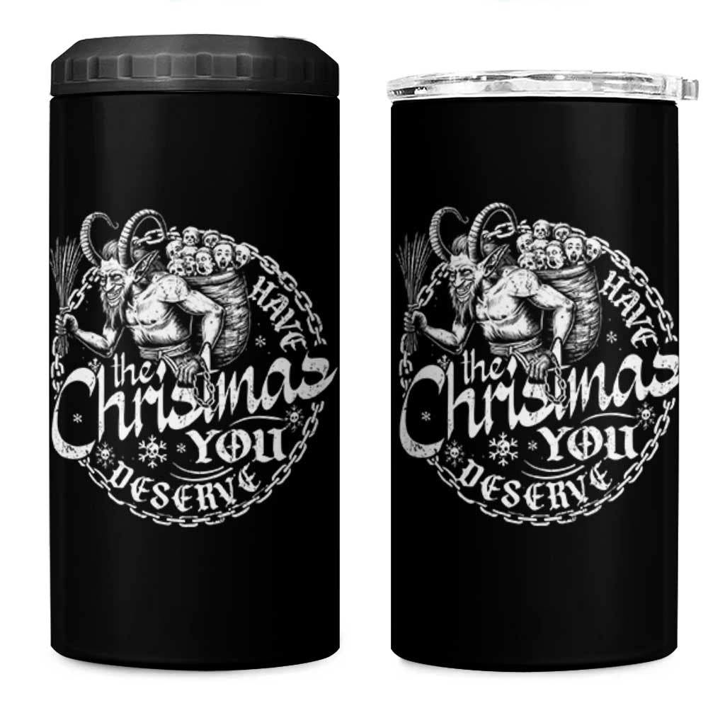 Nordic Christmas Krampus 4 in 1 Can Cooler Tumbler Have The Christmas You Deserve Horror Xmas - Wonder Print Shop