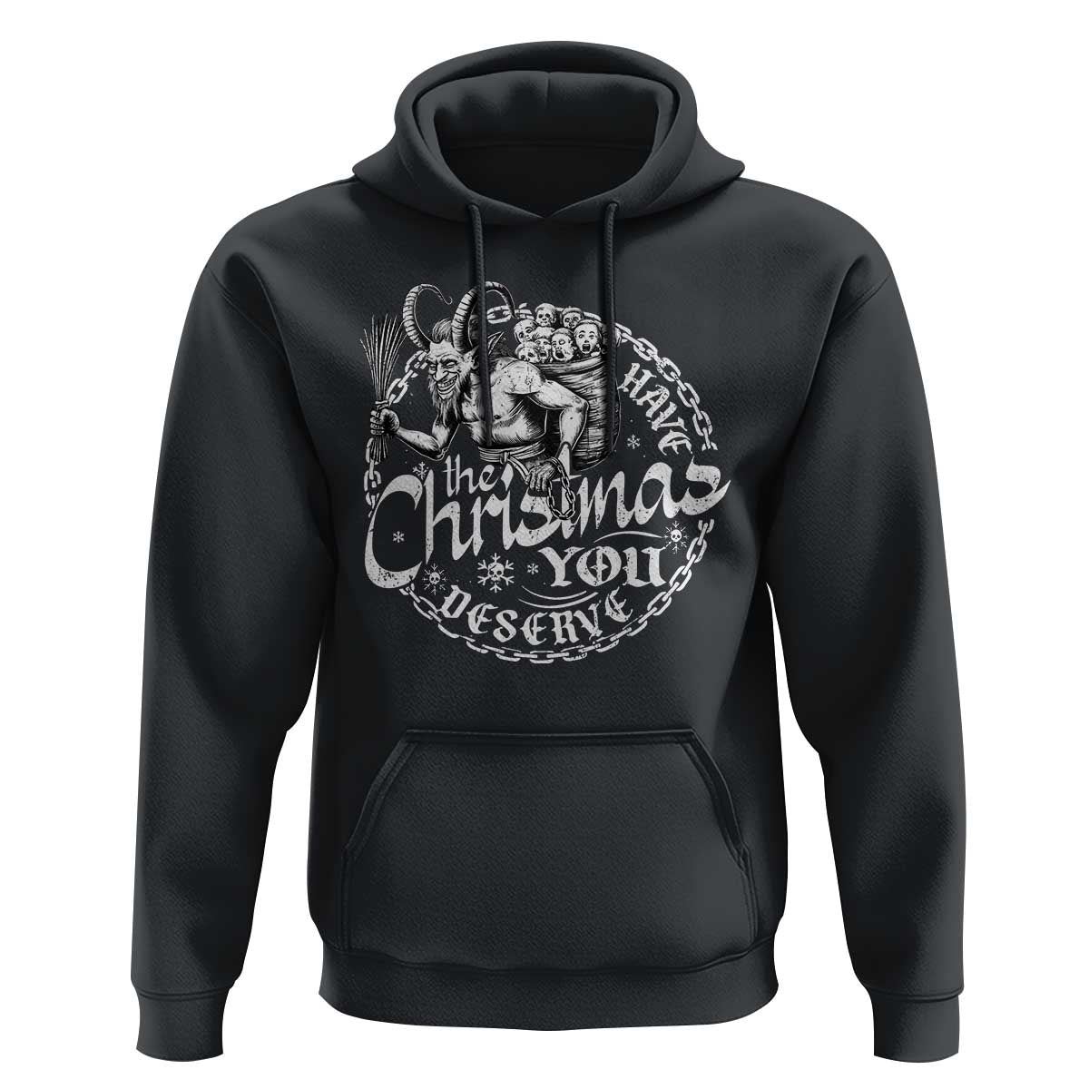 Nordic Christmas Krampus Hoodie Have The Christmas You Deserve Horror Xmas - Wonder Print Shop