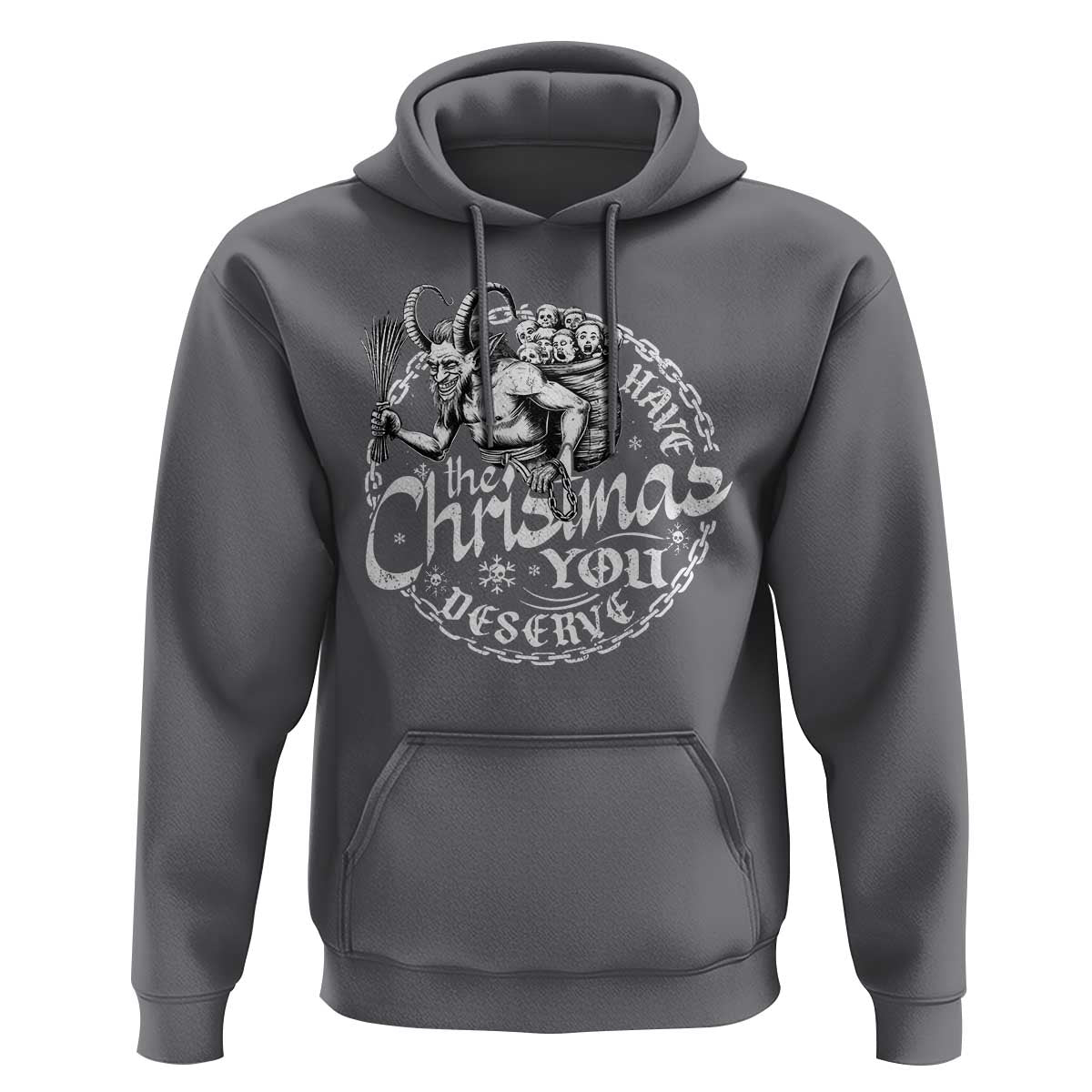 Nordic Christmas Krampus Hoodie Have The Christmas You Deserve Horror Xmas - Wonder Print Shop