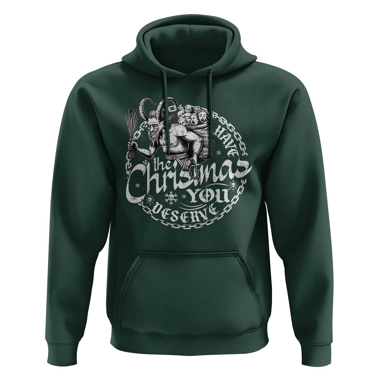 Nordic Christmas Krampus Hoodie Have The Christmas You Deserve Horror Xmas - Wonder Print Shop