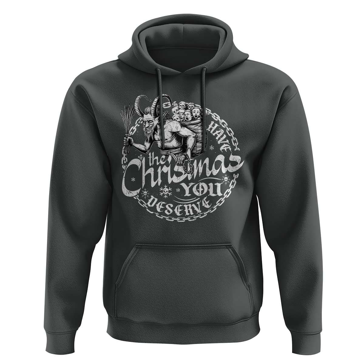 Nordic Christmas Krampus Hoodie Have The Christmas You Deserve Horror Xmas - Wonder Print Shop