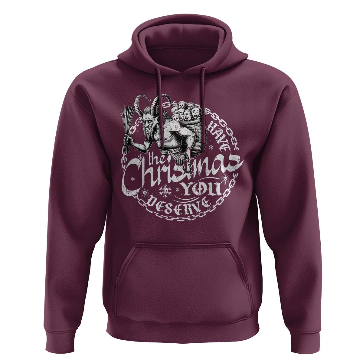 Nordic Christmas Krampus Hoodie Have The Christmas You Deserve Horror Xmas - Wonder Print Shop