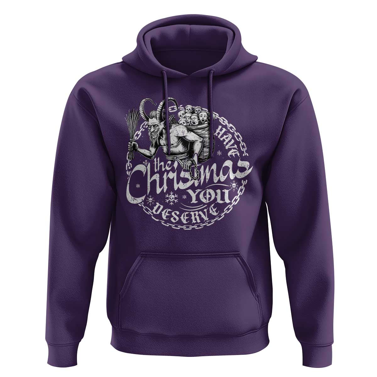 Nordic Christmas Krampus Hoodie Have The Christmas You Deserve Horror Xmas - Wonder Print Shop