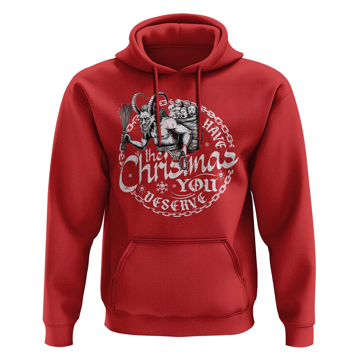 Nordic Christmas Krampus Hoodie Have The Christmas You Deserve Horror Xmas - Wonder Print Shop