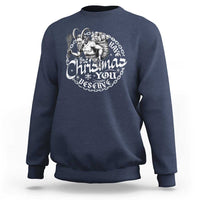 Nordic Christmas Krampus Sweatshirt Have The Christmas You Deserve Horror Xmas - Wonder Print Shop