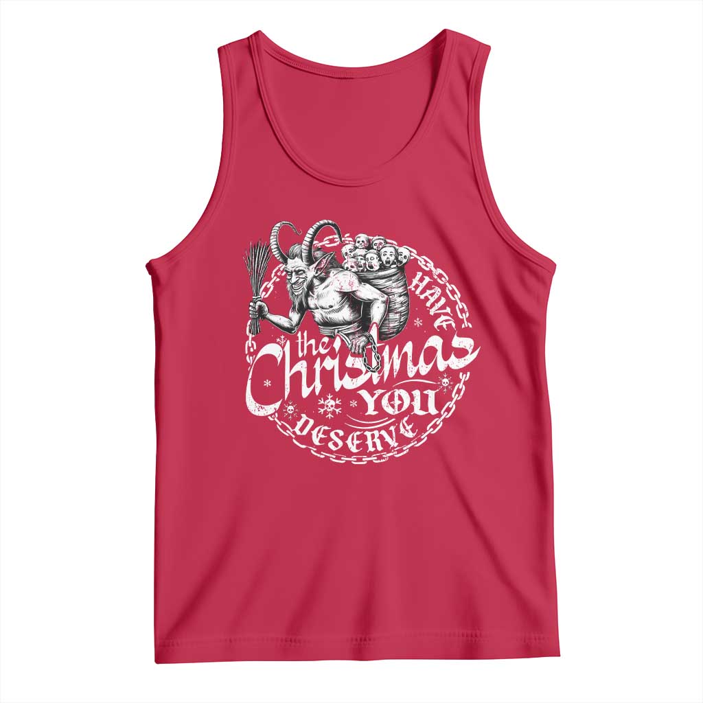 Nordic Christmas Krampus Tank Top Have The Christmas You Deserve Horror Xmas - Wonder Print Shop