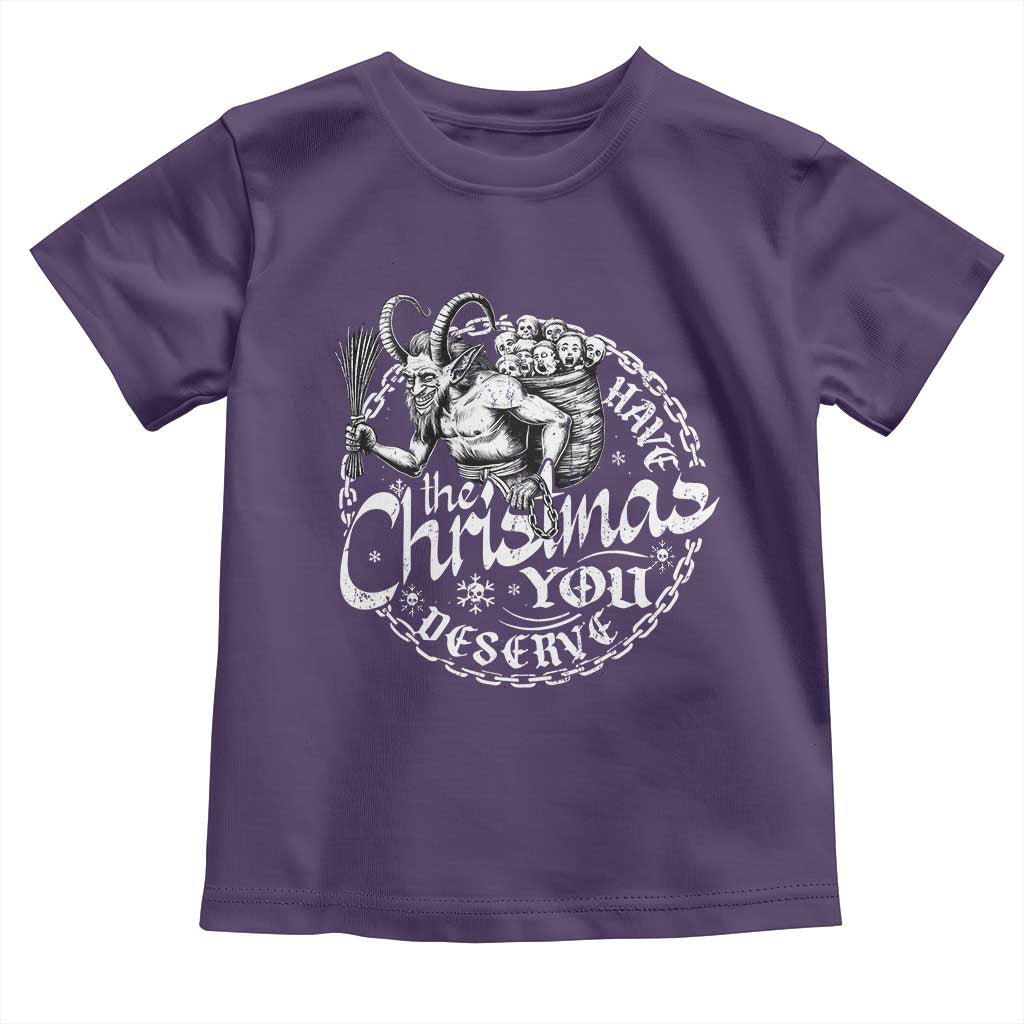Nordic Christmas Krampus Toddler T Shirt Have The Christmas You Deserve Horror Xmas - Wonder Print Shop
