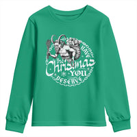 Nordic Christmas Krampus Youth Sweatshirt Have The Christmas You Deserve Horror Xmas - Wonder Print Shop