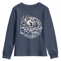 Nordic Christmas Krampus Youth Sweatshirt Have The Christmas You Deserve Horror Xmas - Wonder Print Shop