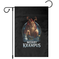 Christmas Krampus Garden Flag Merry Krampus Pagan Yule Nordic Xmas - Wonder Print Shop