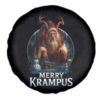 Christmas Krampus Spare Tire Cover Merry Krampus Pagan Yule Nordic Xmas - Wonder Print Shop