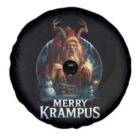 Christmas Krampus Spare Tire Cover Merry Krampus Pagan Yule Nordic Xmas - Wonder Print Shop