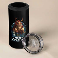 Christmas Krampus 4 in 1 Can Cooler Tumbler Merry Krampus Pagan Yule Nordic Xmas - Wonder Print Shop