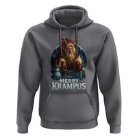Christmas Krampus Hoodie Merry Krampus Pagan Yule Nordic Xmas - Wonder Print Shop