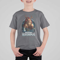 Christmas Krampus T Shirt For Kid Merry Krampus Pagan Yule Nordic Xmas - Wonder Print Shop