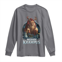 Christmas Krampus Long Sleeve Shirt Merry Krampus Pagan Yule Nordic Xmas - Wonder Print Shop