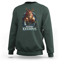 Christmas Krampus Sweatshirt Merry Krampus Pagan Yule Nordic Xmas - Wonder Print Shop