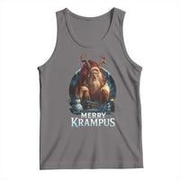 Christmas Krampus Tank Top Merry Krampus Pagan Yule Nordic Xmas - Wonder Print Shop