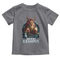 Christmas Krampus Toddler T Shirt Merry Krampus Pagan Yule Nordic Xmas - Wonder Print Shop