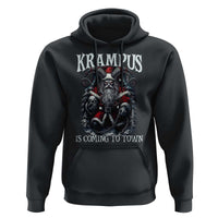 Nordic Christmas Krampus Hoodie Krampus Is Coming To Town Horror Holiday Xmas - Wonder Print Shop