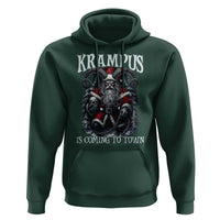 Nordic Christmas Krampus Hoodie Krampus Is Coming To Town Horror Holiday Xmas - Wonder Print Shop