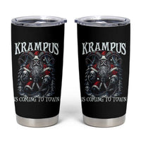Nordic Christmas Krampus Tumbler Cup Krampus Is Coming To Town Horror Holiday Xmas - Wonder Print Shop