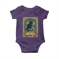 Nordic Christmas Cat Baby Onesie Jolakotturinn Yule Cat Icelandic - Wonder Print Shop