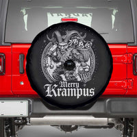 Christmas Krampus Spare Tire Cover Merry Krampus Norse Pagan Yule Horror Xmas - Wonder Print Shop