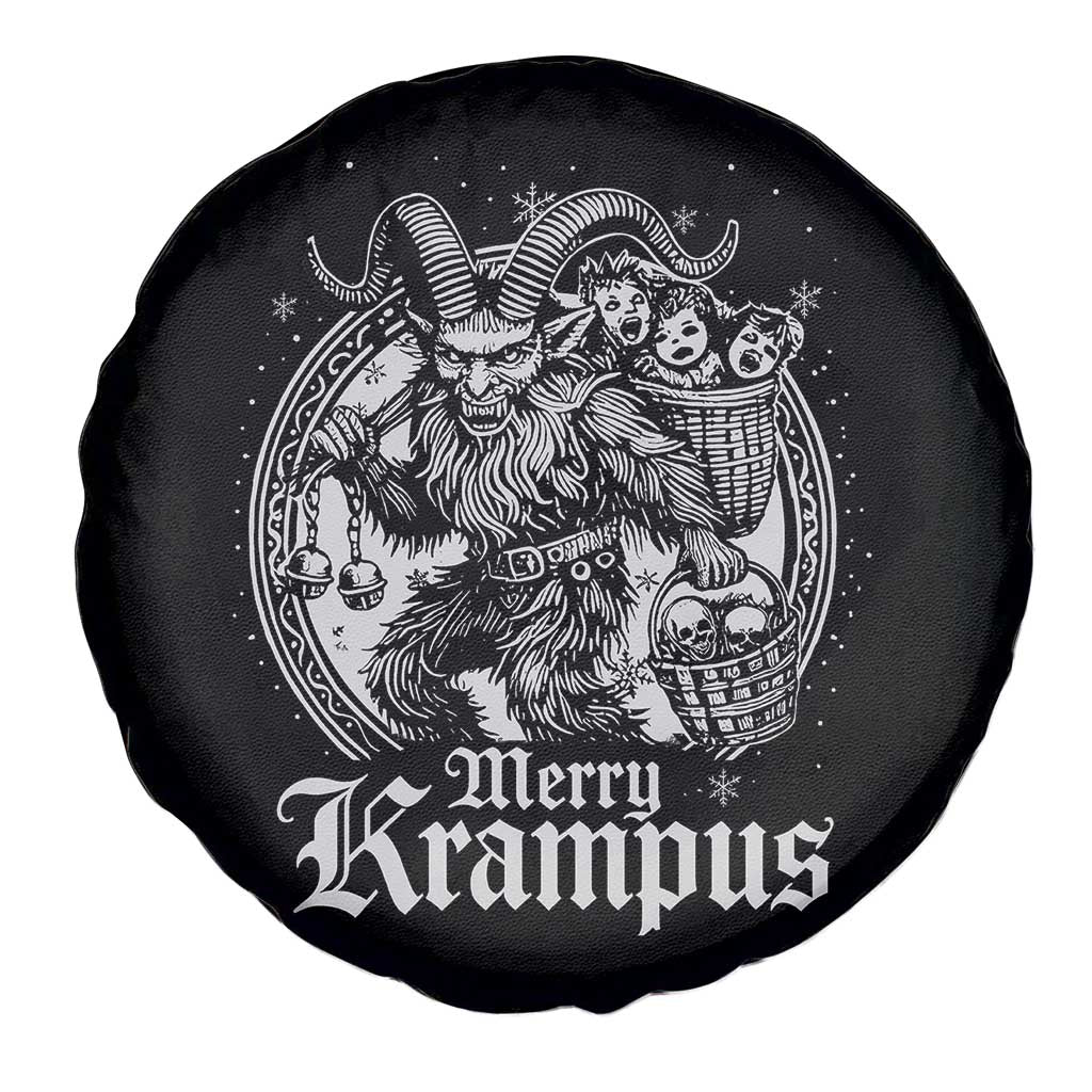 Christmas Krampus Spare Tire Cover Merry Krampus Norse Pagan Yule Horror Xmas - Wonder Print Shop