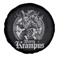 Christmas Krampus Spare Tire Cover Merry Krampus Norse Pagan Yule Horror Xmas - Wonder Print Shop