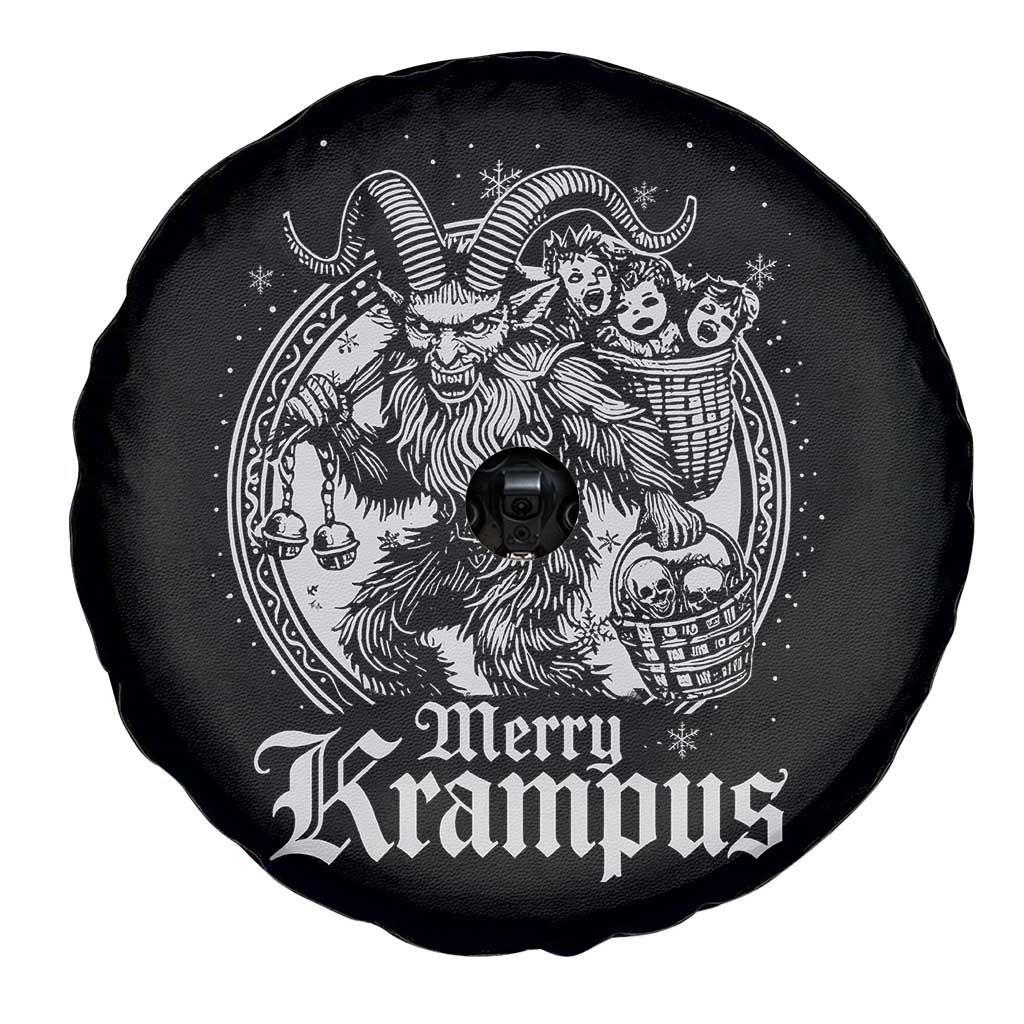 Christmas Krampus Spare Tire Cover Merry Krampus Norse Pagan Yule Horror Xmas - Wonder Print Shop