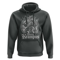 Christmas Krampus Hoodie Merry Krampus Norse Pagan Yule Horror Xmas - Wonder Print Shop