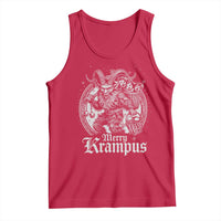 Christmas Krampus Tank Top Merry Krampus Norse Pagan Yule Horror Xmas - Wonder Print Shop