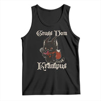 Christmas Krampus Cat Tank Top Gruss Vom Krampus Pagan Yule Xmas - Wonder Print Shop
