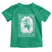 Christmas Krampus Toddler T Shirt Pagan Yule Nordic Xmas Krampus Evil Tarot Card - Wonder Print Shop