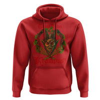 Nordic Christmas Krampus Hoodie Gruss Vom Krampus Pagan Yule Xmas - Wonder Print Shop