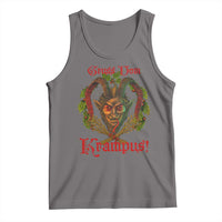Nordic Christmas Krampus Tank Top Gruss Vom Krampus Pagan Yule Xmas - Wonder Print Shop