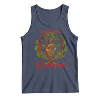 Nordic Christmas Krampus Tank Top Gruss Vom Krampus Pagan Yule Xmas - Wonder Print Shop