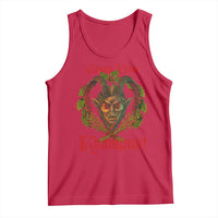 Nordic Christmas Krampus Tank Top Gruss Vom Krampus Pagan Yule Xmas - Wonder Print Shop