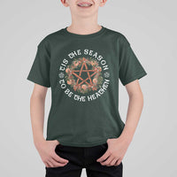 Tis The Season To Be The Heathen T Shirt For Kid Pagan Christmas Yule Holiday - Wonder Print Shop